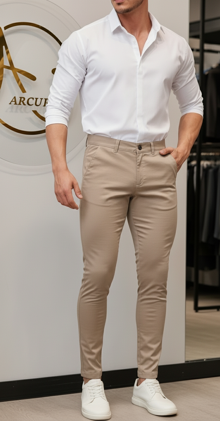 Pantalón Drill Slim Fit Arena